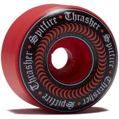 Spitfire Formula Four Thrasher Oath Radial Full Red 99DU 58mm – Zboží Mobilmania