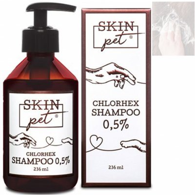 Skinpet chlorhex shampoo 0,5% 236 ml – Zboží Dáma