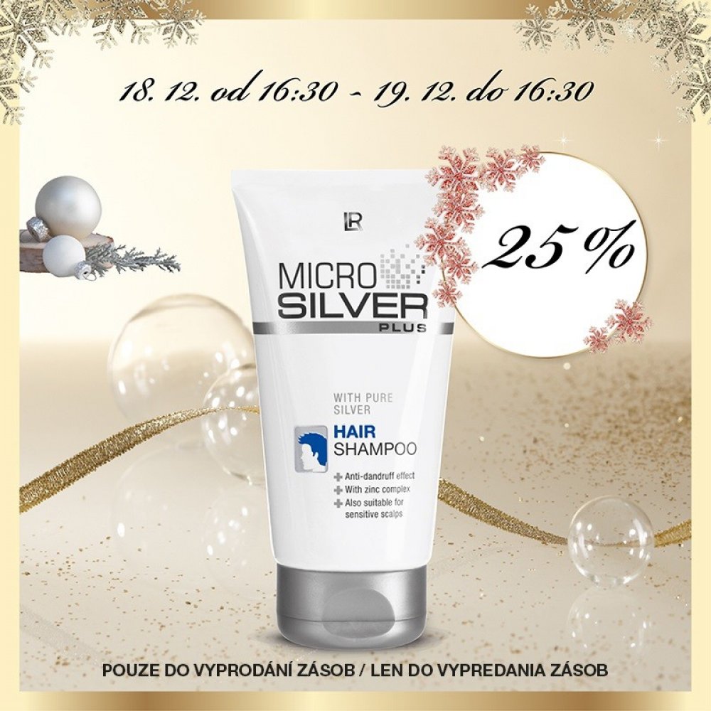 LR Health & Beauty Microsilver Plus šampon proti lupům 150 ml |  Srovnanicen.cz