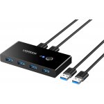 Pouzdro Ugreen US216 HUB adaptér 4x USB 3.2 Gen 1, černý (US216 30768) – Zbozi.Blesk.cz