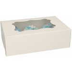 Funcakes Cakesupplies Dekorační krabice na muffiny a koláčky - bílé 3 ks – Zboží Dáma