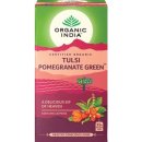 Organic India BIO Čaj Tulsi Pomegranate Green Zelený čaj s granátovým jablkem 25 sáčků