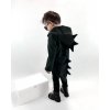Dětská bunda Dino softshell bunda černá