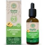 Ekolife Natura Lipozomální Vitamín D3 kapky 60 ml – Hledejceny.cz