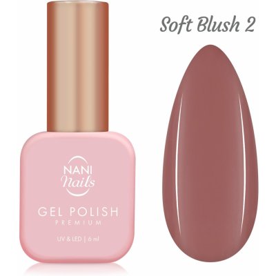 NANI gel lak Premium 6 ml - Soft Blush – Zboží Dáma