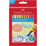 Faber-Castell Twist set voskovky vysouvací 24 barev – Hledejceny.cz