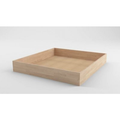 Purtex úložný prostor Buk mořený bílá 200 x 140 cm – Sleviste.cz