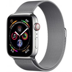 COTEetCI ocelový řemínek pro Apple Watch, 38/40mm, magnetický, šedá WH5202-GY