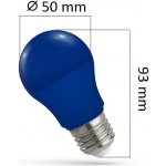 Spectrumled LED A50 E-27 230V 4.9W BLUE MODRÁ – Hledejceny.cz