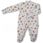 ESITO | Kojenecký overal na spaní Safari bílá – Zboží Mobilmania