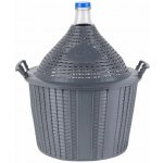 Demižon skleněný 34l Cada v plastovém koši – Zboží Dáma