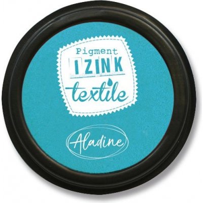 Aladine Razítková poduška na textil Izink tyrkysová