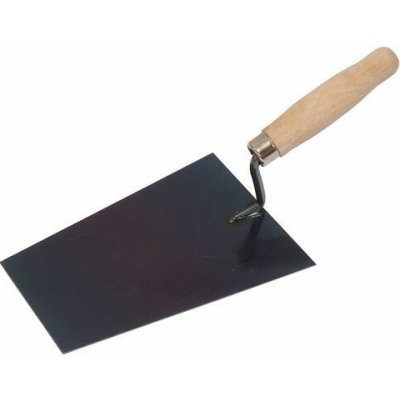 TOPTRADE lžíce zednická, ocelová, profi, 200 x 140 mm – Hledejceny.cz
