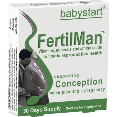 Babystart FertilMan vit.pro muže s L-taurin. 30 kapslí