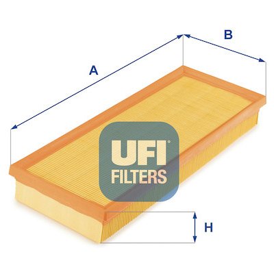 Vzduchový filtr UFI 30.718.00 – Hledejceny.cz