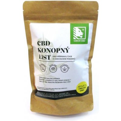 CBD Konopný list na čaj 50 g – Zbozi.Blesk.cz