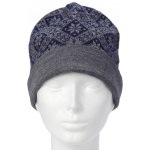 Merino čepice Miia Grey Navy Blue – Hledejceny.cz
