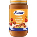 Sunar Lasagne s hovězím masem 235 g – Zboží Dáma