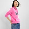 Dámská mikina GAP Pullover Logo Hoodie Standout Pink