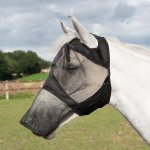 BUSSE Maska proti hmyzu Fly Cover Pro Gap bez ochrany uší s překrytím nozder černá – Sleviste.cz