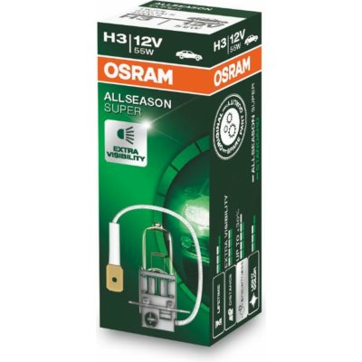 Osram Allseason Super H3 PK22s 12V 55W 64151ALS – Sleviste.cz