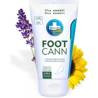 Annabis Footcann Bio vyživující krém na nohy 75 ml