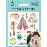 Arch Dětské tetovací obtisky indiánci 01 – Sleviste.cz