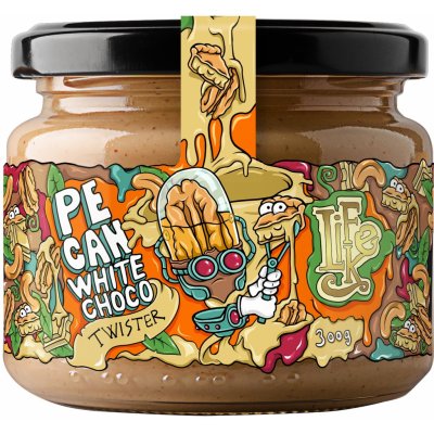 Lifelike Pecan white choco twister 300 g – Zboží Mobilmania