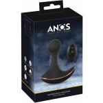 ANOS Rc Prostate Massager With - Vibrační masážní přístroj na prostatu s dálkovým ovládáním Černý – Zboží Dáma