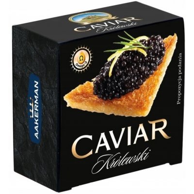 Aakerman Černý královský kaviár z taši 50 g – Zboží Dáma