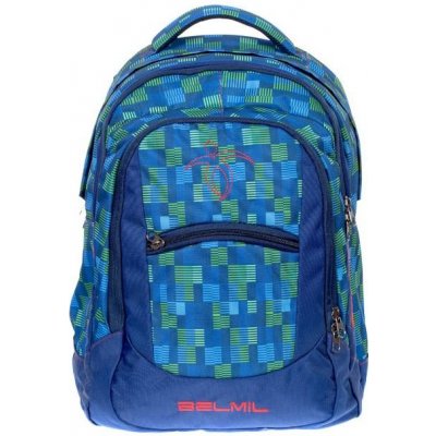 BelMil batoh 338 27 modrá 51149 zelená