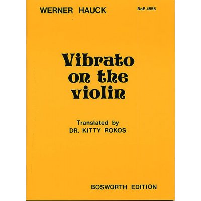 Bosworth Noty pro housle Vibrato On The Violin English Edition
