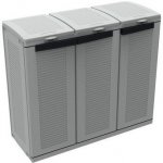 EcoLine Koš na tříděný odpad 3 102 × 88,7 × 39 cm 3 × 110 l 1003056 – Zbozi.Blesk.cz