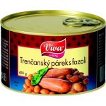 Viva Trenčanské párek s fazolí 400 g – Zboží Dáma