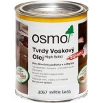 Osmo 3067 Tvrdý voskový olej barevný 0,75 l Světle šedá – HobbyKompas.cz