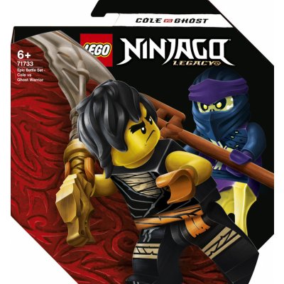 LEGO® NINJAGO® 71733 Epický souboj Cole vs. přízračný válečník