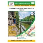 VIA CZECHIA - Stezka středozemím, BOX 2, Z Prahy do nejjižnějšího bodu ČR 1 : 25 000 (2022, 1. vydání, SJ6-14) – Zbozi.Blesk.cz