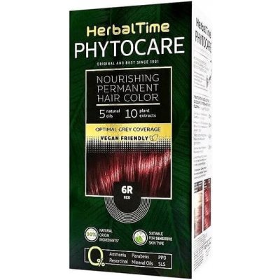 HerbalTime Phytocare natural Vegan 6R červena 130 ml