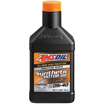 Amsoil Signature Series Synthetic Motor Oil 0W-40 946 ml