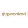 Příslušenství autokosmetiky Gyeon #gyeonized Sticker Gold 17,9 x 100 mm