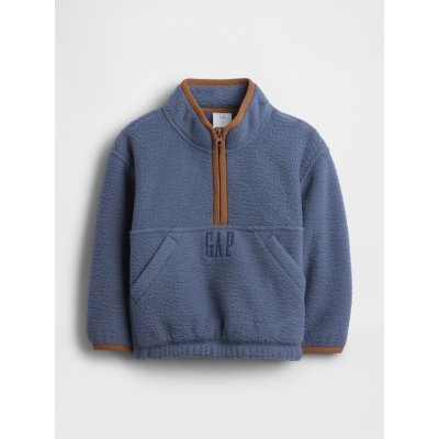 Gap Baby sherpa mikina Arctic Fleece Tmavě modrá – Hledejceny.cz