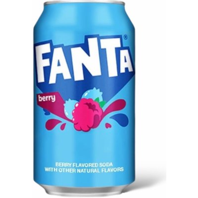 Fanta Berry 355 ml – Zboží Dáma
