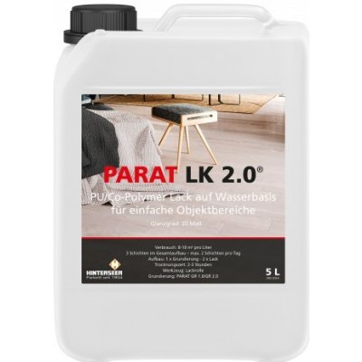Parat Vrchní lak na dřevěné podlahy LK 2.0 5 l polomat – Hledejceny.cz