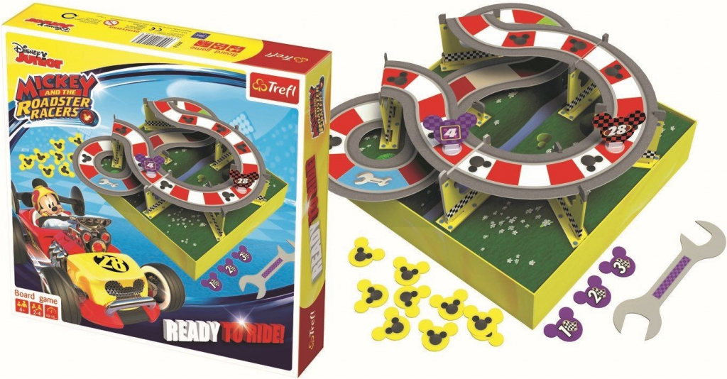 Trefl Mickey a Roadster Racers Ready to Ride