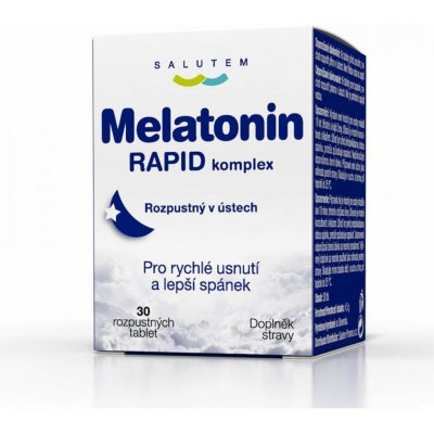 SALUTEM Melatonin Rapid komplex 30 tbl – Hledejceny.cz