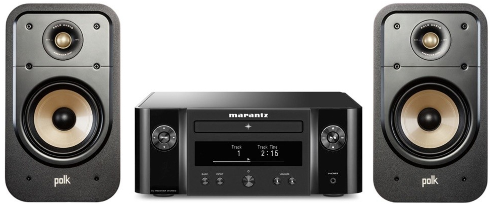 Marantz M-CR612 Melody X + Polk Audio Signature S20 Elite