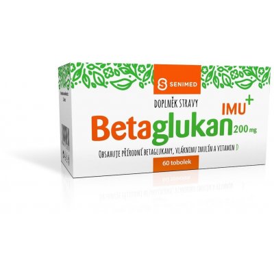 Betaglukan IMU+ 200 mg 60 tobolek – Hledejceny.cz