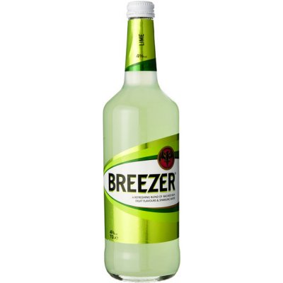 Bacardi Breezer Lime 4% 0,275 l (holá láhev) – Hledejceny.cz