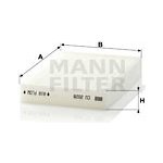 Filtr, vzduch v interiéru MANN-FILTER CU 2028 – Hledejceny.cz
