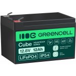 Green Cell Cube LiFePO4 12,8V 12Ah LFPGC12V12AH LITHIUM-GELPHATE – Hledejceny.cz